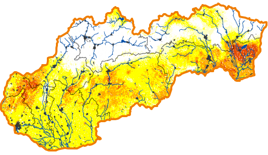 Intenzita sucha - 17. máj 2015