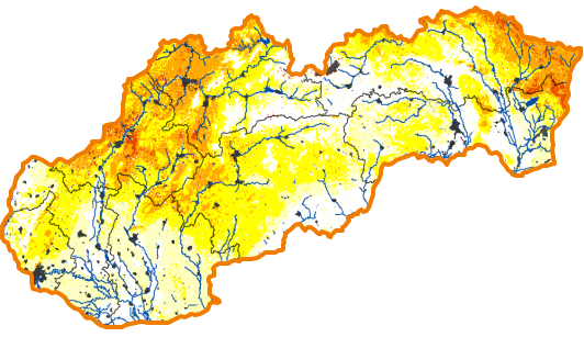 Intenzita sucha - 3. apríl 2016