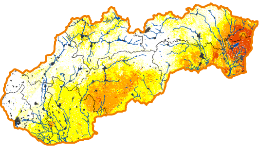 Intenzita sucha - 24.apríl 2016