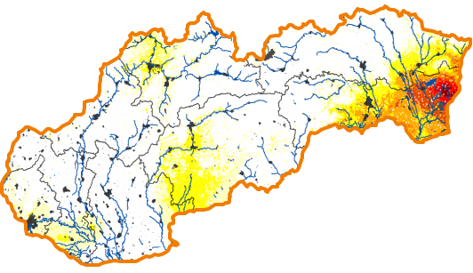Intenzita sucha - 8. máj 2016